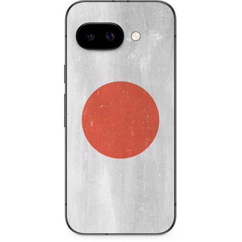 Japanese Flag Distressed Google Pixel 9a Skin
